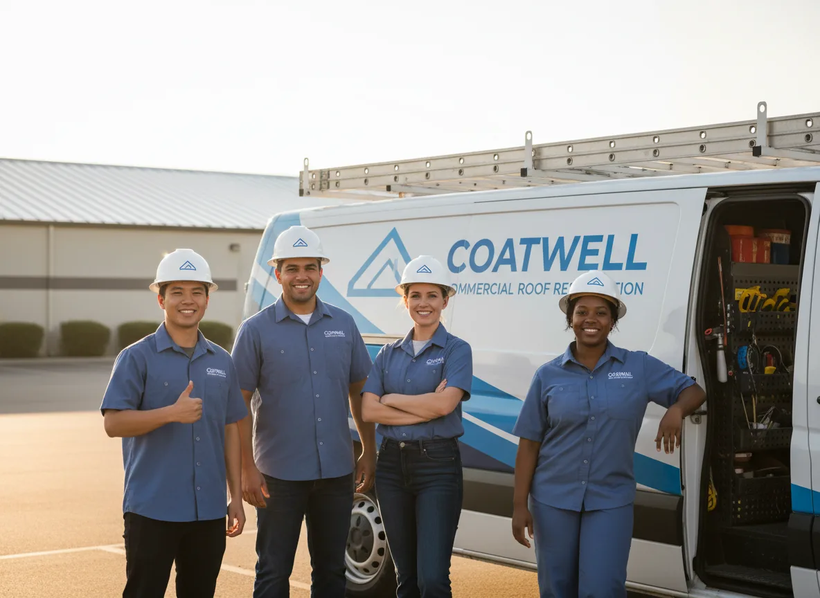 Commercial roof coating company in Cofield, NC